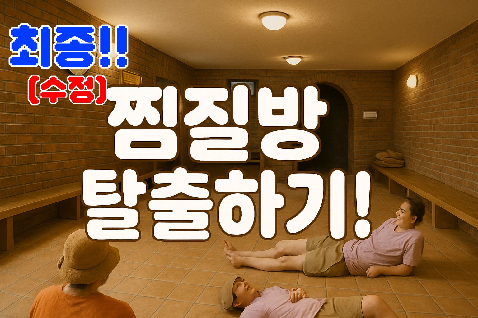 (최종!!!!수정)찜질방 탈출하기!!