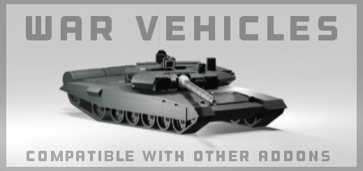 WarVehicles 애드온 - 탱크 전쟁!