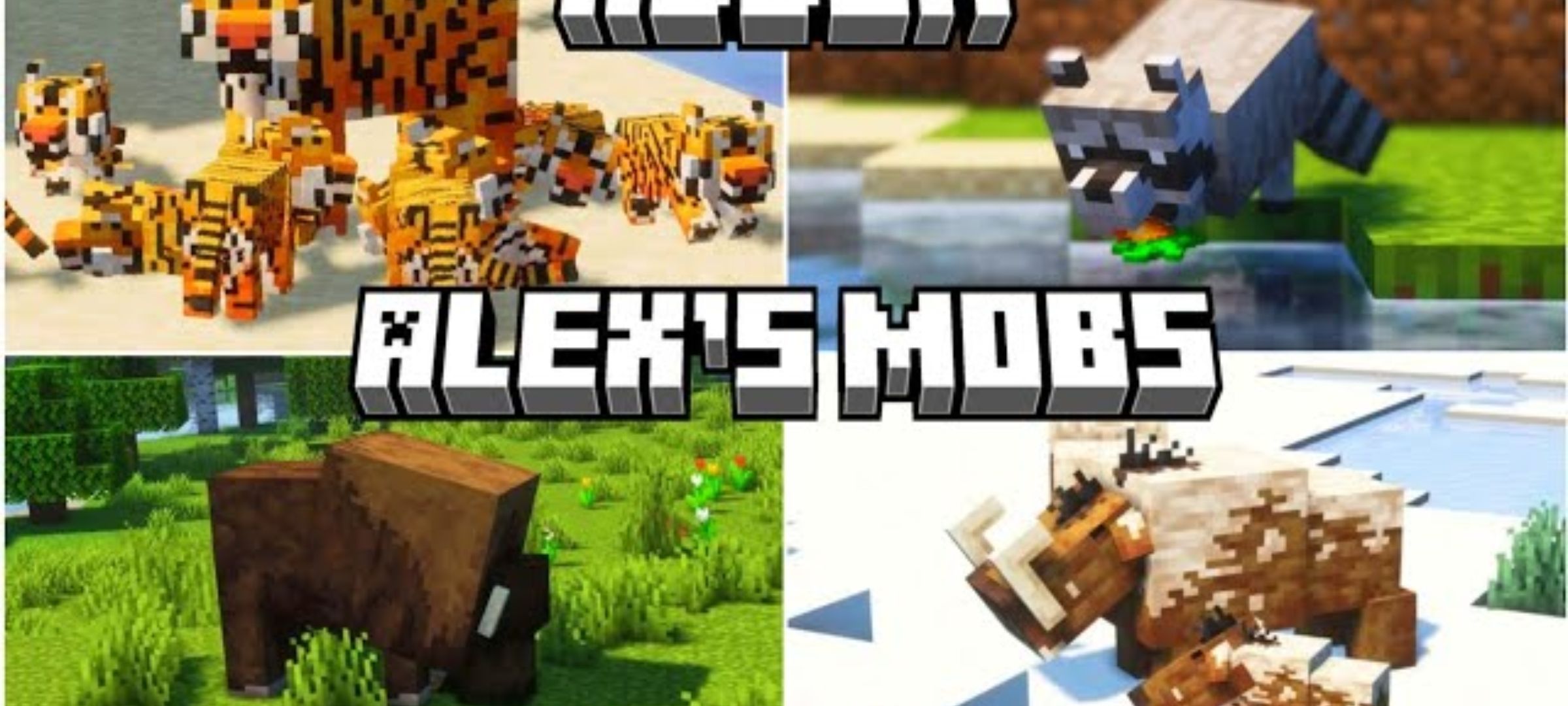 alex's mobs addon (최신 버전)