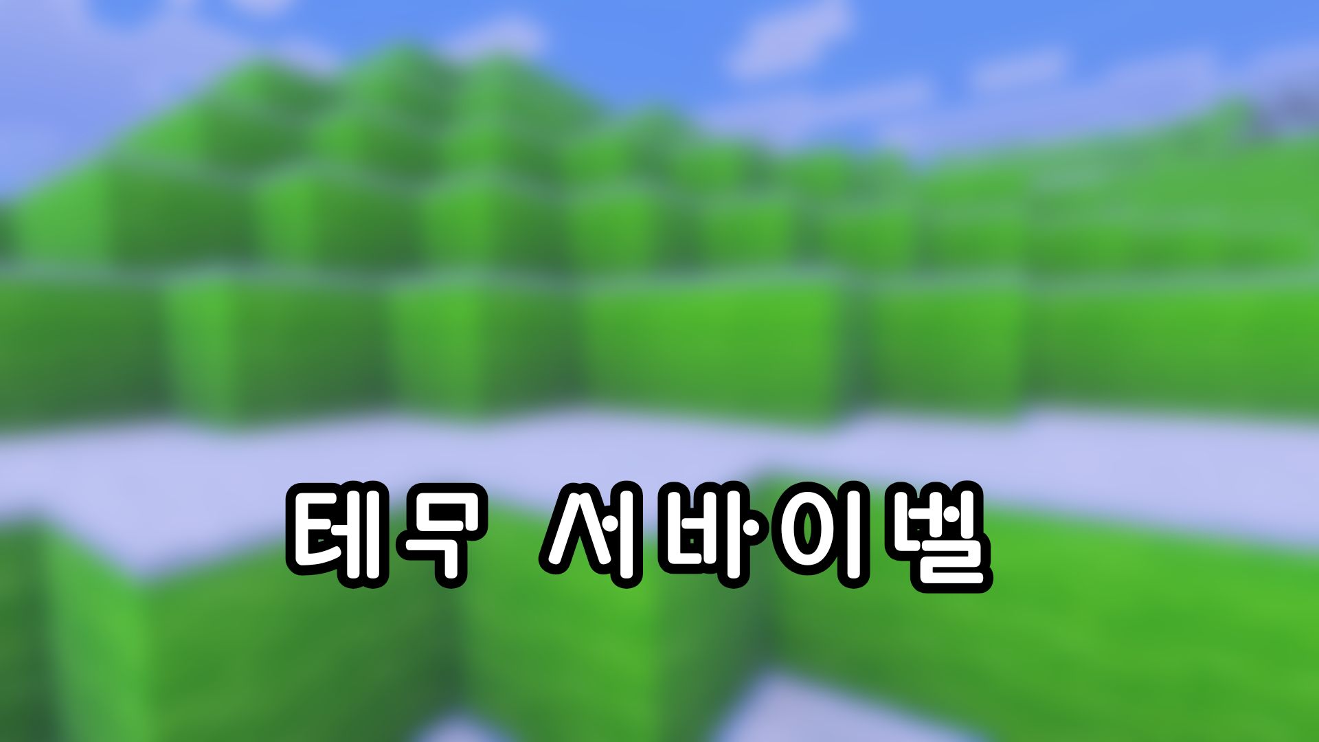 테무 서바이벌